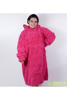 Welsoft Peluş Polar Giyilebilir Battaniye Pijama ürün fotoğrafı