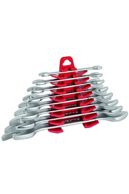 İzeltaş 0100 Çatal Iki Ağız Anahtar Takımı Kısa Boy 8 Parça ürün fotoğrafı
