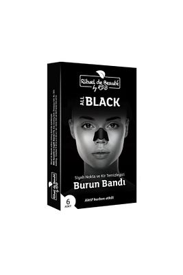 Black Aktif Karbon Siyah Nokta Ve Kir Temizleyici Burun Bandı 1 Kutu 6 Adet ürün fotoğrafı