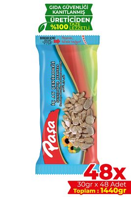 İşlenmiş İç Ay Çekirdeği 30 gr X 48 Adet (1440 gr) ürün fotoğrafı