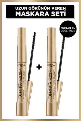 Telescopic Siyah Maskara 2'li Set L'Oreal Paris ürün fotoğrafı