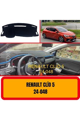 Renault Clio 5 Ön Gögüs Panel Torpido Koruma Koruyucu Kilifi Halisi Örtüsü ürün fotoğrafı