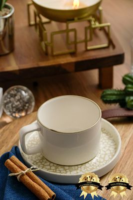 Side Porselen 4 Parça 2 Kişilik 230 ml Çay Fincan Takımı ürün fotoğrafı