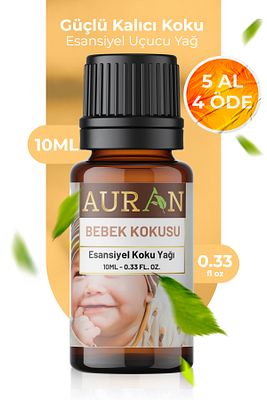 Bebek Kokusu Esansiyel Uçucu Koku Yağı Buhurdanlık Yağı Difüzör Esansı Hobi Esans Ortam Oda 10ml ürün fotoğrafı