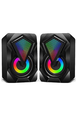 Platoon Pl-4085 Usb Pc Hoparlör Subwoofer Ses Sistemi 2.0 ürün fotoğrafı
