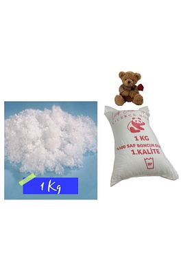 Çiçekce Home Boncuk Silikon Elyaf 1 Kg 1.kalite ürün fotoğrafı