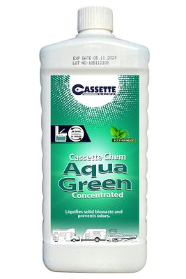 Karavan Tekne Tuvalet Kimyasalı Aqua Green Portatif ve Kasetli Tuvalet Atık Parçalayıcı ürün fotoğrafı