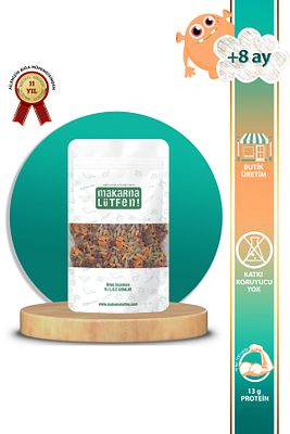Karışık Sebzeli Arpa Şehriye ( 8 Ay-250 Gram) ürün fotoğrafı