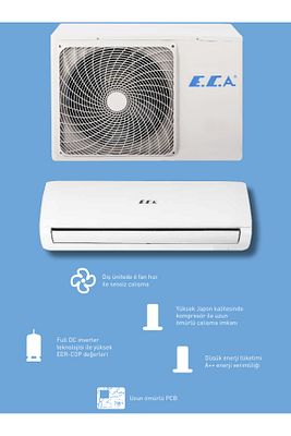 Spylos Pro Esa 1512a100 A 12000 Btu Inverter Duvar Tipi Klima (MONTAJ DAHİL) ürün fotoğrafı