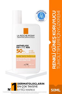 Anthelios Uvmune Fluid Güneş Kremi Spf50 50 ml - Renkli ürün fotoğrafı
