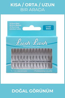 Lash Tekli Takma Kirpik Mixed ürün fotoğrafı