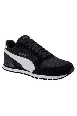 Runner V2 Mesh Erkek Siyah Spor Ayakkabı (366811-05) ürün fotoğrafı