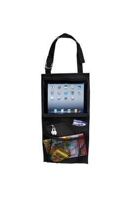 Araba Koltuk Arkası Şeffaf Koruyucu Kılıf Tablet Tutucu Stand Araç Içi Düzenleyici Organizer ürün fotoğrafı