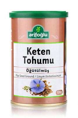 Keten Tohumu Öğütülmüş 100g ürün fotoğrafı