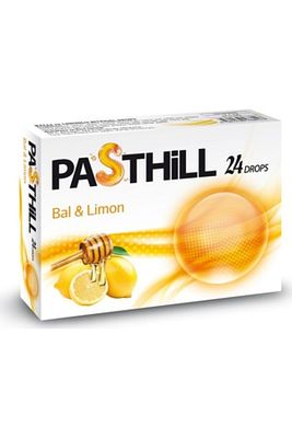 Pasthill Bal Ve Limon 24 Adet Boğaz Pastili ürün fotoğrafı