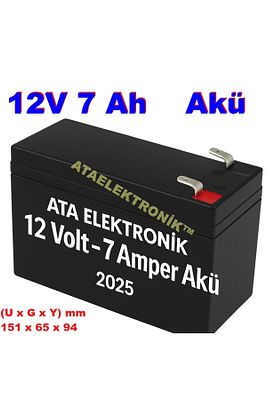 Pilsan Spear Akülü Atv Araba Çocuk Oto Jeep Akülü Araç Oyuncak Uyumlu 12 Volt 7 Amper Akü 12v 7ah ürün fotoğrafı