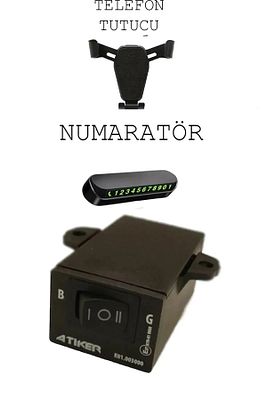 Atiker Karbüratörlü Lpg Düğme - Anahtar / 01.003000 ürün fotoğrafı