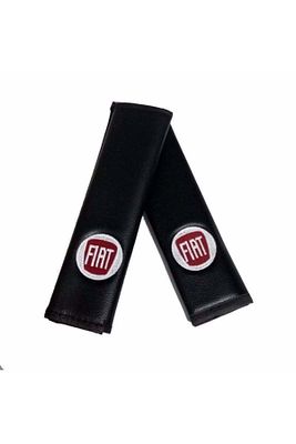 Fiat Logolu Siyah Emniyet Kemeri Kılıfı Takım 2 Adet ürün fotoğrafı