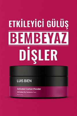 Aktif Karbonlu Diş Beyazlatıcı Toz | Sigara, Çay & Kahve Lekelerine Karşı | Doğal Formül | 50g ürün fotoğrafı