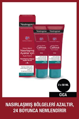 Norveç Formülü Nasırlaşmış Ayaklar İçin Ayak Kremi 50 ml x2 ürün fotoğrafı