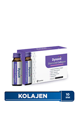 Diamond Collagen 10'lu Şişe - Hidrolize Peptit Tip 1 Balık Kolajeni, Kamu Kamu Tozu, Beta Karoten ürün fotoğrafı