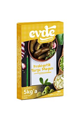 Probiyotik Turşu Mayası Paket 5x 1 g e ürün fotoğrafı