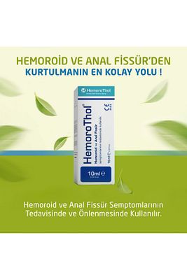 H.emoroid B.asur Onarıcı Bitkisel Sprey 10 ml ürün fotoğrafı
