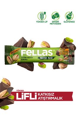 Meyve Bar - Antep Fıstıklı Ve Kakaolu 40 Gr X 12 Adet ürün fotoğrafı