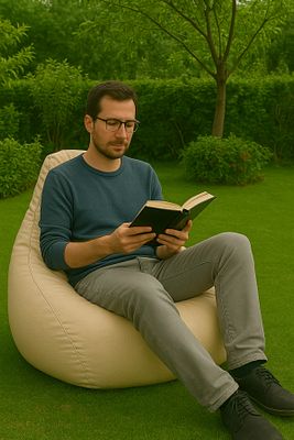Deri Armut Koltuk Krem ürün fotoğrafı