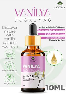 Vanilya Yağı %100 Doğal Bitkisel Uçucu Yağ Vanilla Oil 10ml ürün fotoğrafı