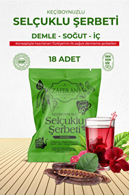 Selçuklu Şerbeti 3x1.5 Lt. Keçiboynuzu Şerbeti Ramazan Şerbeti Doğal Şerbet ürün fotoğrafı