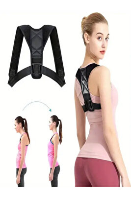 Highconcept Dik Duruş Korsesi Sırt Destekli Kamburluk Önleyici Posturex Omuz Korsesi ürün fotoğrafı