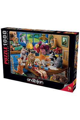 1000 Parça Yapboz Puzzle - Mutfak Kedileri 1114 ürün fotoğrafı