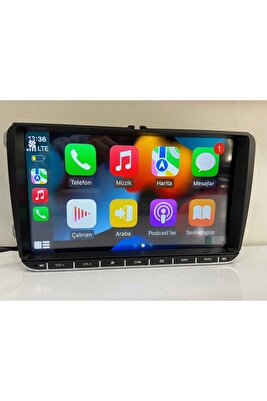 Volkswagen Seat Skoda Android Carplay Multimedya Kamera 4/64 Fanlı Pro Seri ürün fotoğrafı