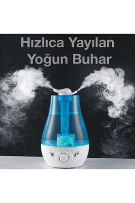 QTUM9 Çift Sprey Ultrasonik Hava Nemlendirici 3.5L ürün fotoğrafı