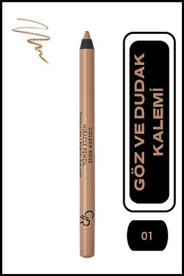 Miracle Pencil Göz ve Dudak Kalemi Pamuk Yağı İçerikli 1,6 g ürün fotoğrafı