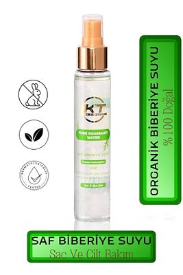 100ml Biberiye Suyu Dökülme Karşıtı Ve Saç Uzamasini Destekleyici Saç Toniği %100 Doğal Ve Saf ürün fotoğrafı