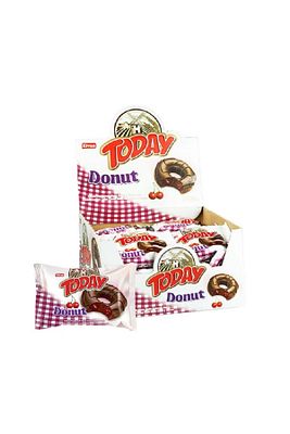 Today Donut Kek Vişneli 35Gr. 24 Adet (1 Kutu) ürün fotoğrafı