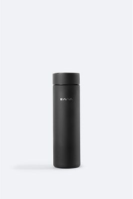 Erkek Siyah Sport Isı Göstergeli Paslanmaz %100 Çelik Termos 500 ml B009903 ürün fotoğrafı