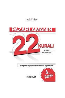 Pazarlamanın 22 Kuralı - Jack Trout ürün fotoğrafı