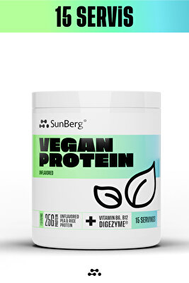 Vegan Protein I Aromasız 450 G - 15 Servis ürün fotoğrafı