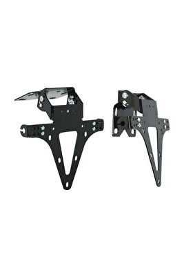 Motosiklet Katlanır Plakalık Sinyal Bağlantılı A Kalite Kalın Sac ürün fotoğrafı