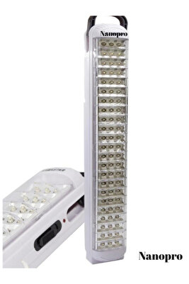 Nanopro 69 Ledli Ipli Şarj Edilebilir Acil Durum Işıldak Şarj Edilebilir Kademeli Aydınlatma ürün fotoğrafı