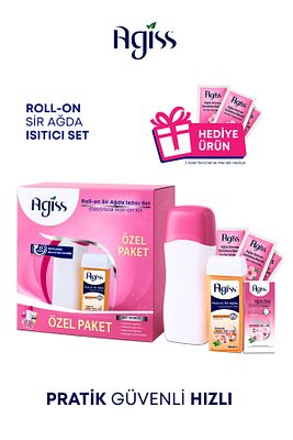 Kutulu Sir Ağda Seti, Sir Ağda Isıtıcı Makine Rollon Tüm Ciltler Için Sir Ağda Seti / Hediyeli ürün fotoğrafı