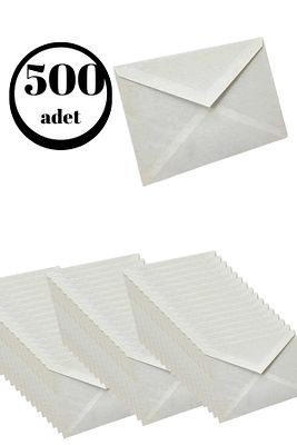 Kare Mektup Zarfı 11.4x16.2 Cm 70 Gram 500 Adet ürün fotoğrafı