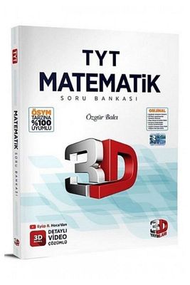 3d Tyt Matematik Soru Bankası ürün fotoğrafı