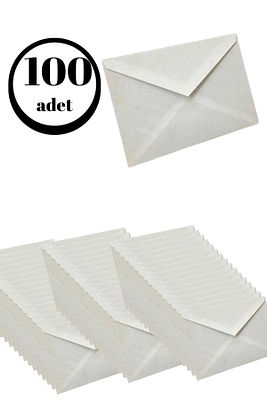 Kare Mektup Zarfı 11.4x16.2 Cm 70 Gram 100 Adet ürün fotoğrafı