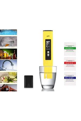 Ph Ölçer Dijital Akvaryum Sıvı Su Ölçme Ph Ölçer Alkali Ölçüm 0.01 Metre Hassasiyet ürün fotoğrafı