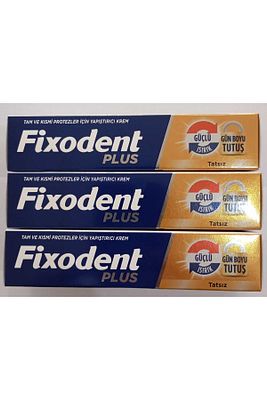 Plus En Iyi Tutuş Diş Protez Yapıştırıcı Krem 40 gr X 3 Adet ürün fotoğrafı