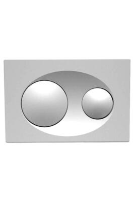 Serel Gömme Rezervuar Paneli P40 Mat Krom P400180 ürün fotoğrafı